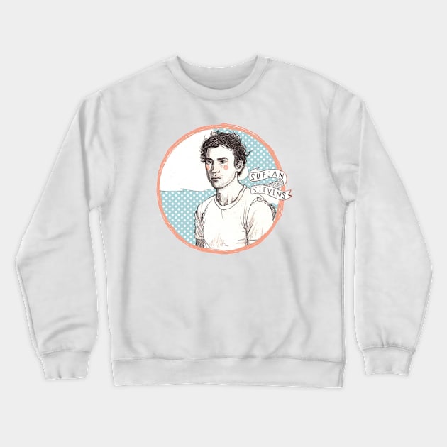 Sufjan Stevens Crewneck Sweatshirt by Futiletees